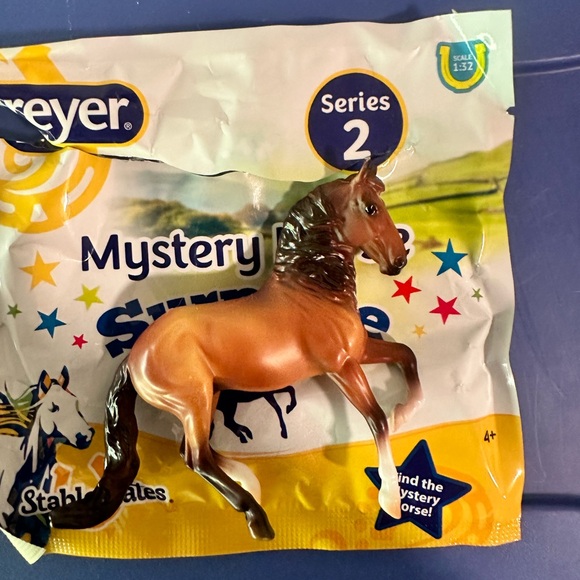 breyer stablemates unicorn horse crazy surprise purple alborozo bundle of 2 - Picture 3 of 5